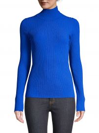 Tory Burch - Rib-Knit Turtleneck Sweater at Saks Fifth Avenue